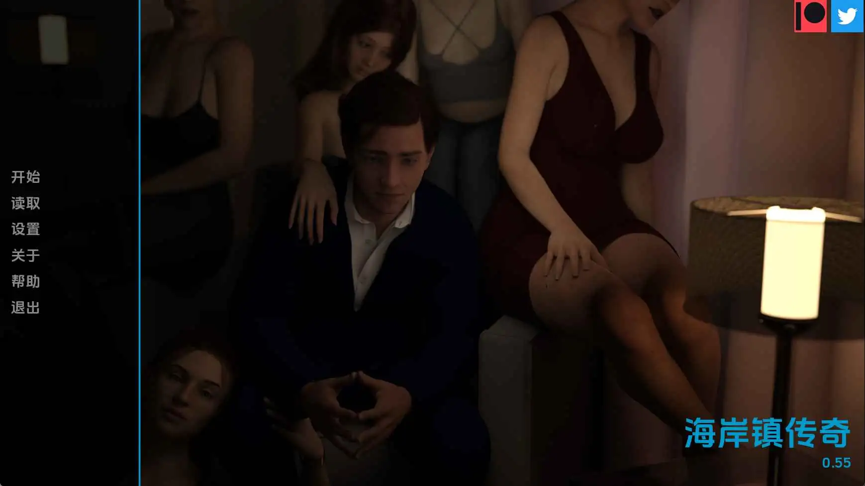 【欧美SLG/汉化/动态】海岸镇传奇v0.55赞助 AI版【PC+安卓/8.15G/更新】